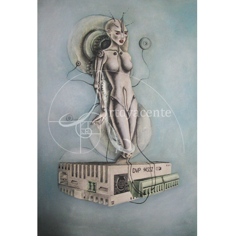 AUTOMATIZACIÓN CONVERGENTE - NIM OBUN... MIXTA/PAPEL. 47X32 CM.