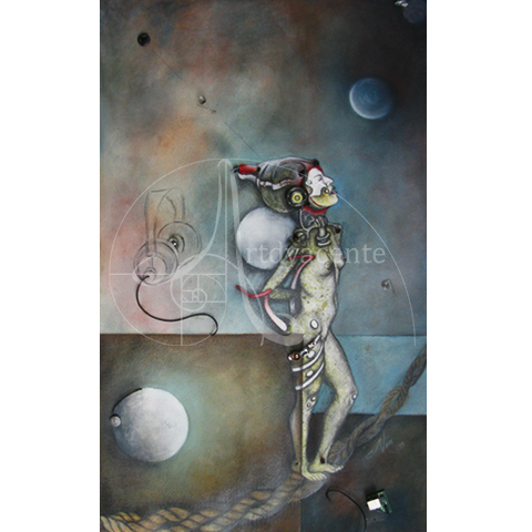 TECNOLOGÍA - NIM OBUN... MIXTA/PAPEL. 72X44.5 CM.