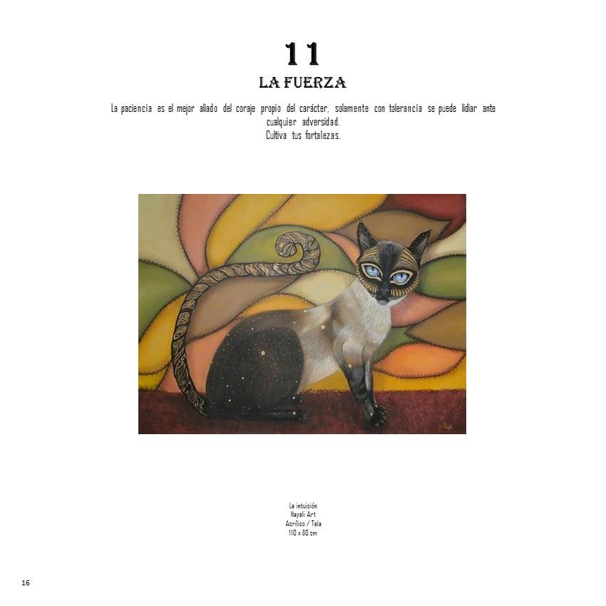  La intuición - Nayeli Art - Acrílico / Tela - 80 x 110 cm