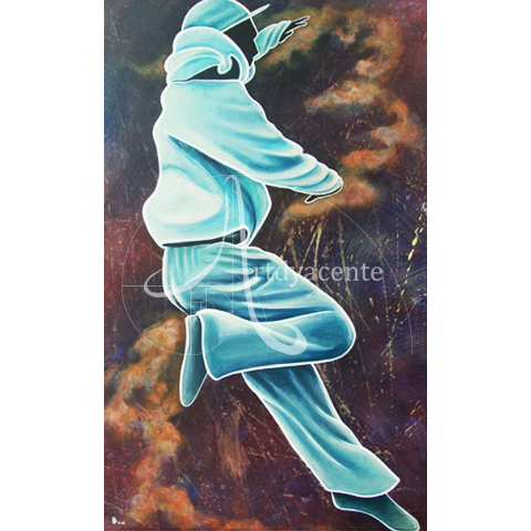  FABRICANTE ESTELAR (JUMPSTYLE) - OFELIA CUE. ACRÍLICO/TELA. 89X55 CM