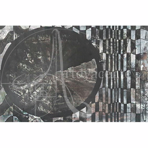  Aire  3/4 - Gabriela Girbau  - Mixta / Papel - 21.5 x 29 cm 