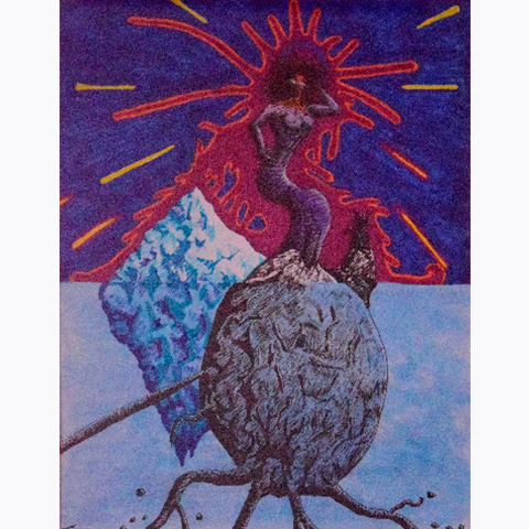  Insecto Funky - Iván Goan -  Tinta / Papel - 28 x 21.5 cm   