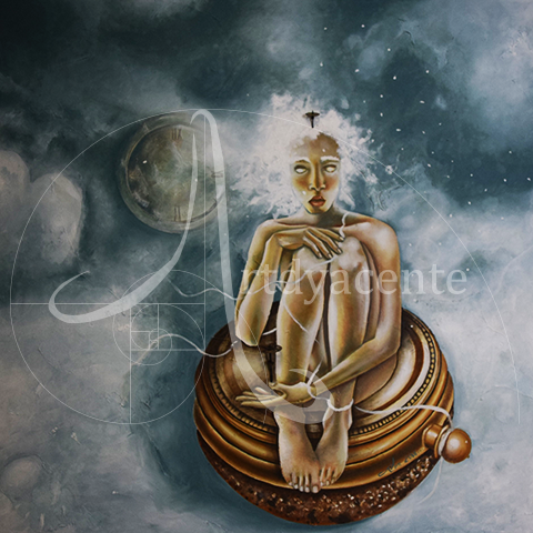  ALZHEIMER DE LA ACCIÓN - NIM OBUN… OLEO / LIENZO. 100X100 CM.