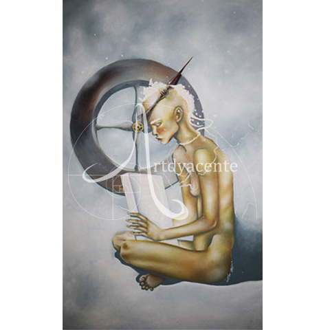 DEL HOY Y DEL QUIZÁS - NIM OBUN… OLEO / LIENZO 128X79 CM.