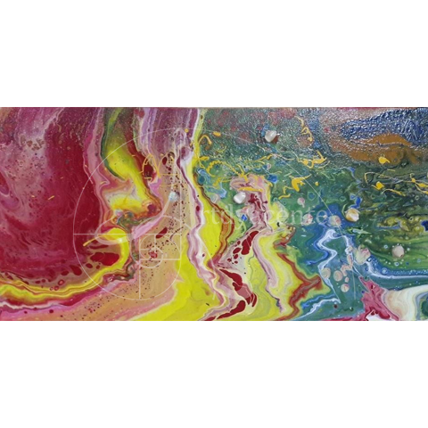   Vida 2 - Ofelia Cue  - Experimental - 20 x 40 cm 