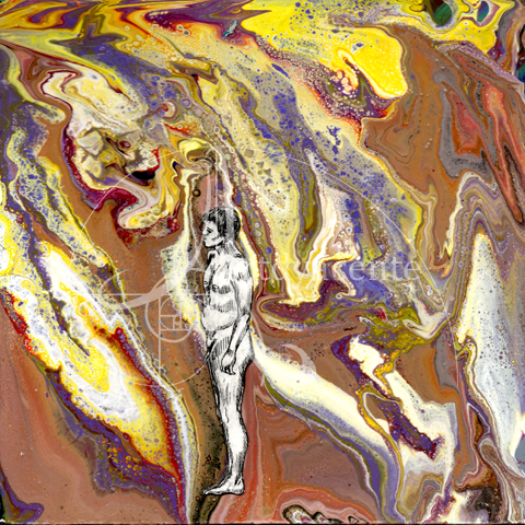  Overview II - VI - Ofelia Cue - Acrílico /cartón – 20 x 20 cm  