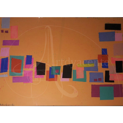  Puente - Bida Carrillo - Acrílico / Papel - 21 x 27 cm