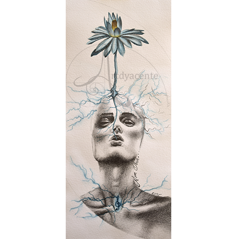  Loto de la palabra - Nim Obun… - Mixta / Papel - 33.5 x 15 cm 